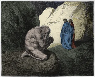 Inferno, Chant 7 : Virgile réprimande Plutus à l